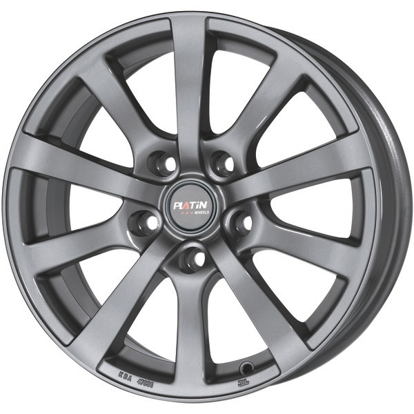 PLATIN P58 7x17 5x100 ET35 CB63,4 GREY – alu felga