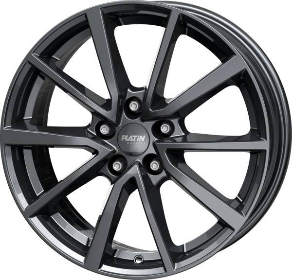 PLATIN P95 6x16 5x100 ET45 CB57,1 DARK GREY – alu felga