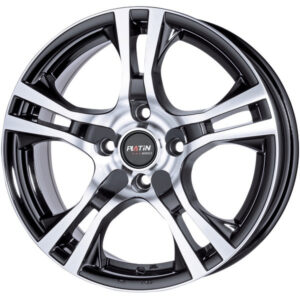 PLATIN P53 6×15 4×100 ET45 CB63,4 SCHWARZ POLIERT – alu felga