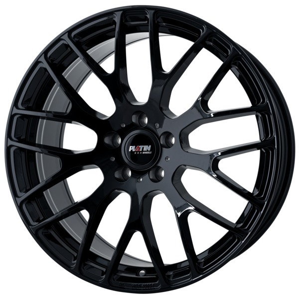 PLATIN P70 8x19 5x112 ET38 CB66,5 BLACK GLOSSY – alu felga