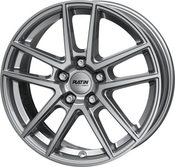 PLATIN P73 7,5x18 5x108 ET50 CB70,1 METALL SILBER – alu felga