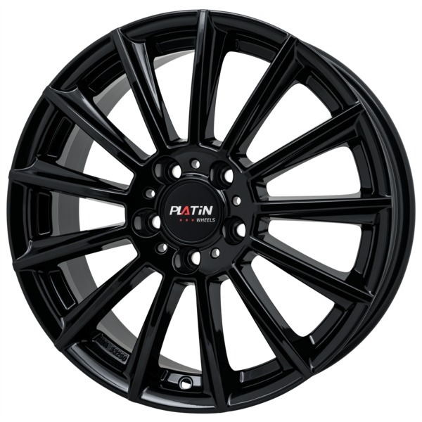 PLATIN P74 7x17 5x112 ET44 CB66,5 BLACK SHINY – alu felga