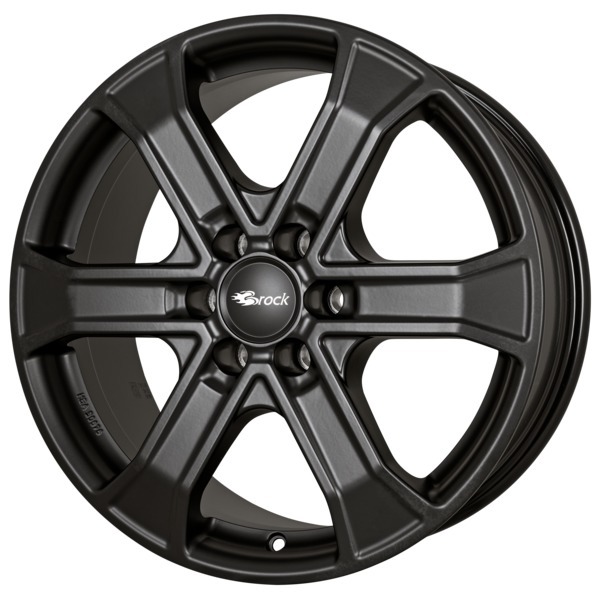 BROCK RC 31 7x17 6x120 ET45 CB74,60 SATIN BLACK MATT – alu felga
