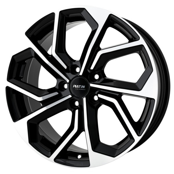 PLATIN P97 6,5x16 5x112 ET46 CB57,1 BLACK POLISHED – alu felga