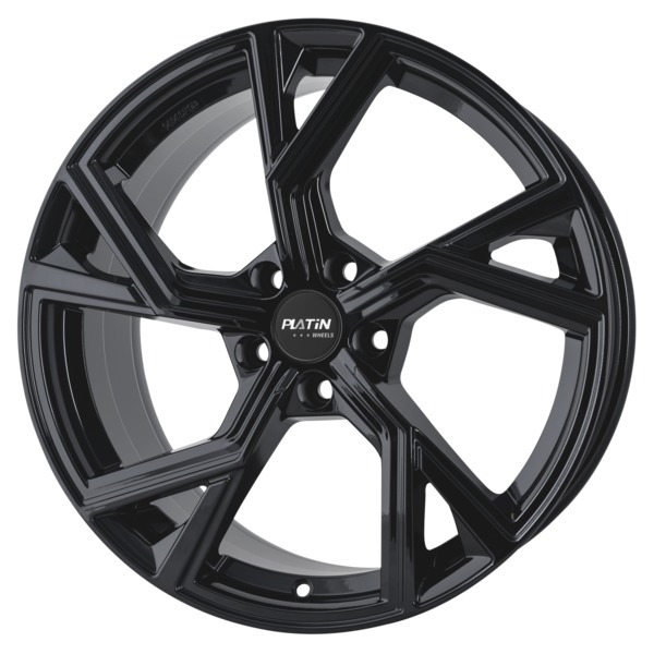 PLATIN P100 8x18 5x112 ET40 CB66,6 BLACK – alu felga