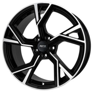 PLATIN P100 8×18 5×112 ET28 CB66,6 BLACK POLISHED – alu felga