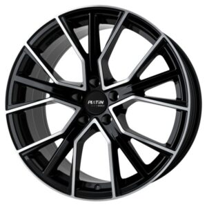 PLATIN P102 8×18 5×112 ET40 CB66,6 BLACK POLISHED – alu felga