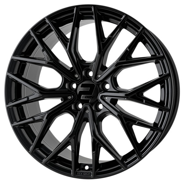 2DRV WH37 8,5x20 5x112 ET42 CB66,6 SCHWARZ GLÄNZEND – alu felga