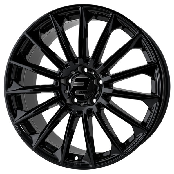 2DRV WH39 8,5x19 5x112 ET45 CB66,6 SCHWARZ GLÄNZEND – alu felga