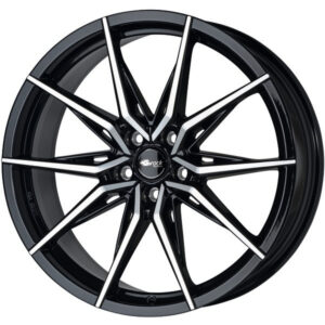 BROCK B42 8,5×20 5×112 ET45 CB66,6 SCHWARZGLANZ VOLLP – alu felga