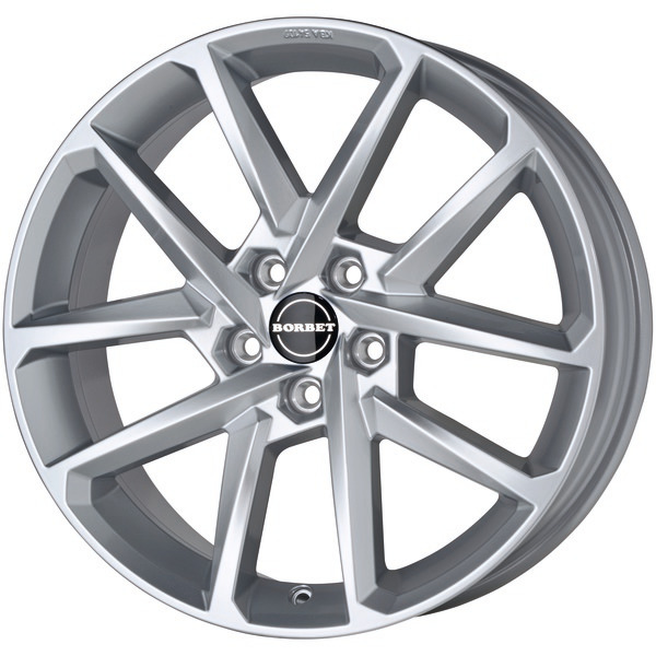 BORBET N 8x19 5x112 ET44,9 CB57,1 CRYSTAL SILVER – alu felga