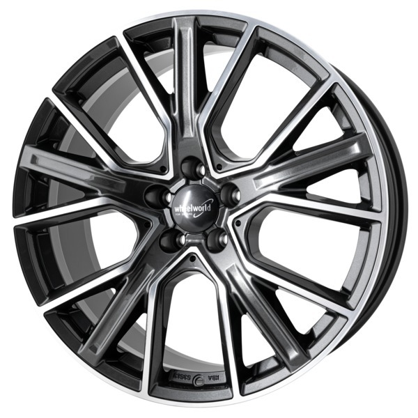 2DRV WH34 8,5x20 5x112 ET30 CB66,6 D GUNMETAL H. POL. – alu felga