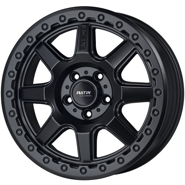 PLATIN P111 8x18 5x120 ET50 CB65,1 MATT BLACK – alu felga