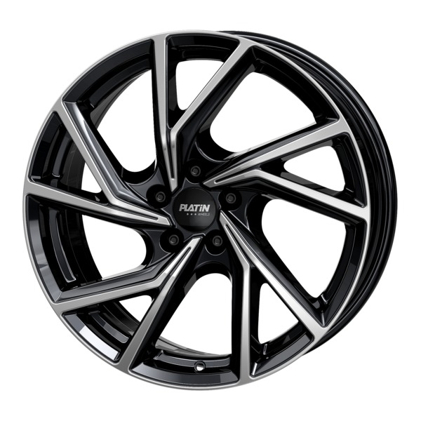 PLATIN P107 7,5x19 5x112 ET40 CB57,1 D-SCHWARZ FR.POL – alu felga