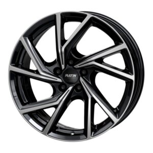 PLATIN P107 7,5×19 5×114,3 ET49,5 CB67,1 D-SCHWARZ FR.POL – alu felga