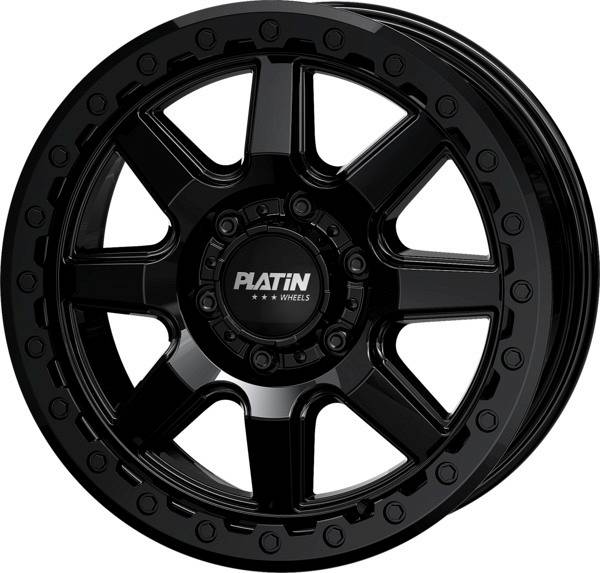 PLATIN P111 8x18 6x130 ET55 CB84,1 BLACK GLOSSY – alu felga