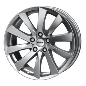 PLATIN P106 9,5×19 5×114,3 ET45 CB64,2 METALL SILBER – alu felga