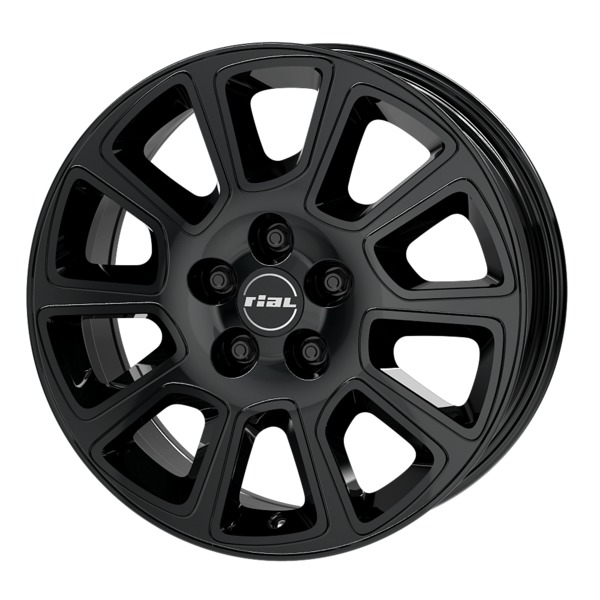 RIAL TRANSPORTER 2 7,5x18 5x108 ET46 CB65,1 DIAMANT-SCHWARZ – alu felga