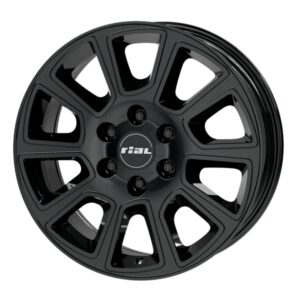 RIAL TRANSPORTER 2 7×17 6×130 ET50 CB84,1 DIAMANT-SCHWARZ – alu felga
