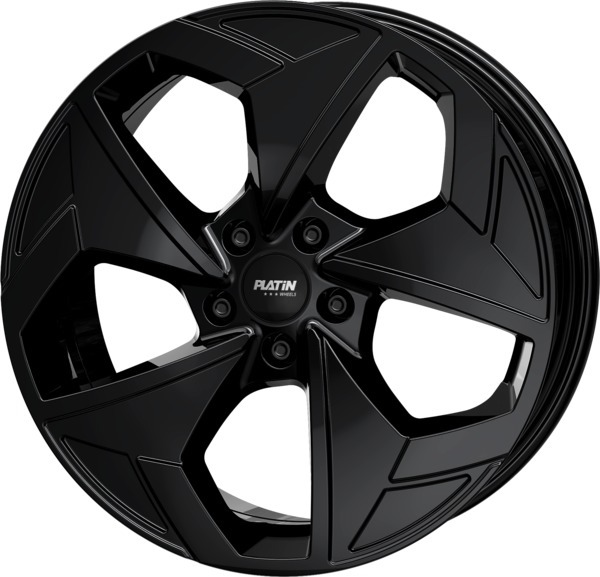 PLATIN P104 8,5x19 5x130 ET55 CB66,5 BLACK GLOSSY – alu felga