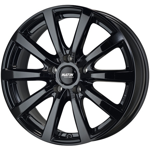 PLATIN P69 8x18 5x112 ET40,1 CB66,5 BLACK SHINY – alu felga