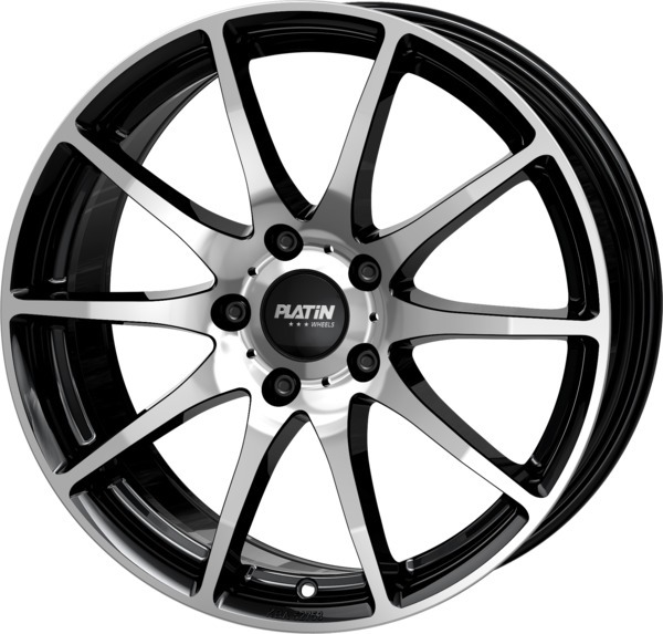 PLATIN P113 8x19 5x112 ET45 CB66,6 BLACK POLISHED – alu felga