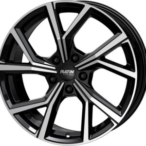 PLATIN P115 6×16 5×100 ET35 CB57,1 BLACK POLISHED – alu felga