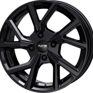 PLATIN P115 6,5×16 4×108 ET38 CB65,1 BLACK SHINY – alu felga