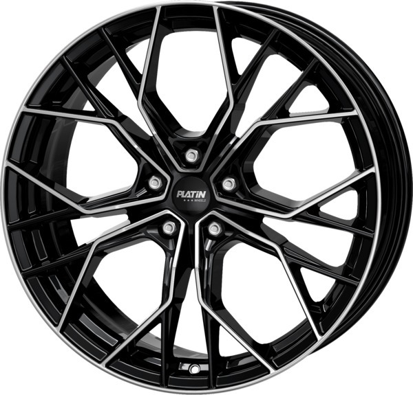 PLATIN P118 8x19 5x114,3 ET45 CB73,1 BLACK POLISHED – alu felga