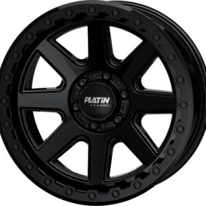PLATIN P111 9×20 6×139,7 ET19,05 CB77,8 BLACK GLOSSY – alu felga