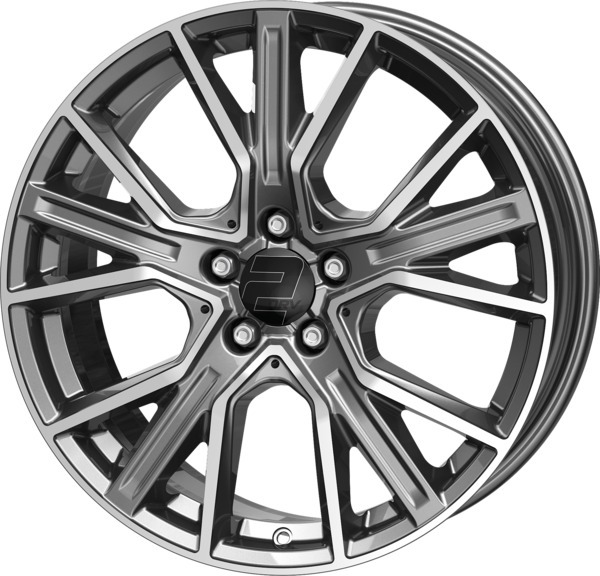 2DRV WH34 9x21 5x112 ET38 CB66,6 DAYTONA GRAU POL. – alu felga