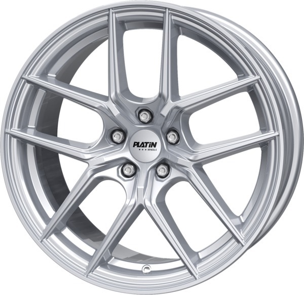PLATIN P122 7x17 5x108 ET40 CB72,6 SILVER – alu felga