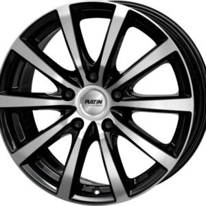 PLATIN P69 8×18 5×112 ET40,1 CB66,5 BLACK POLISHED – alu felga
