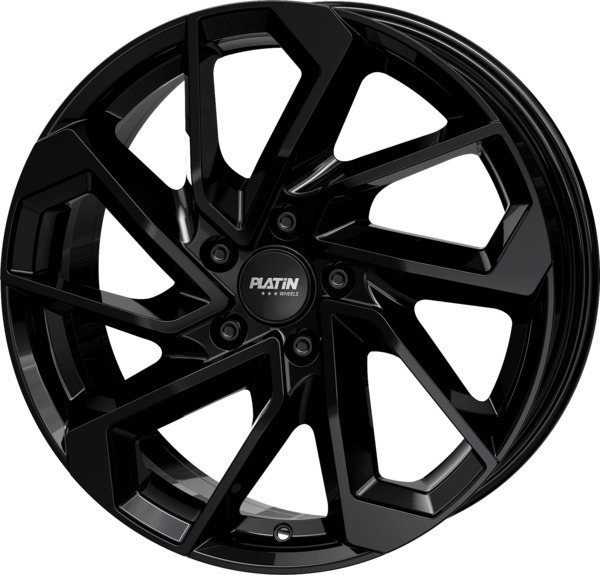 PLATIN P120 7x17 5x114,3 ET45 CB60,1 BLACK GLOSSY – alu felga