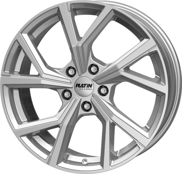 PLATIN P115 7x17 5x114,3 ET43 CB72,6 BRIGHT SILVER – alu felga