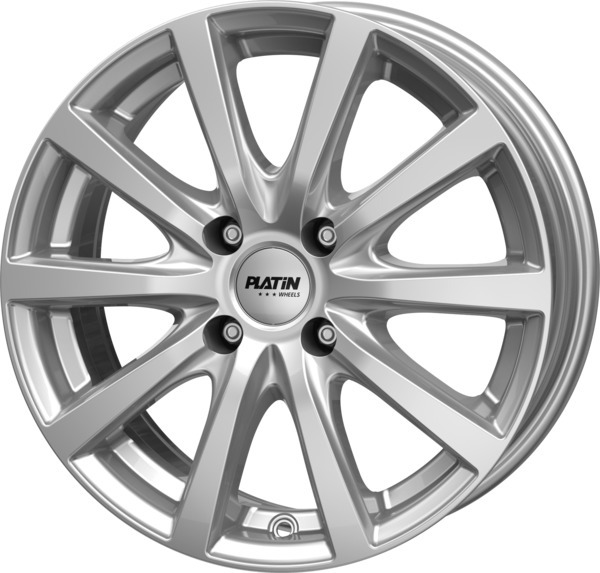 PLATIN P69 6x15 4x100 ET38 CB63,4 BRIGHT SILVER – alu felga