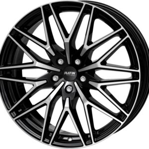 PLATIN P123 7,5×18 5×112 ET45 CB66,6 BLACK POLISHED – alu felga