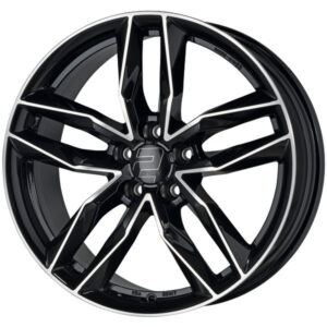 2DRV WH40 8×18 5×112 ET40 CB66,6 SCHWARZ HG POL. – alu felga