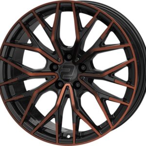 2DRV WH37 8,5×19 5×112 ET48 CB66,6 SCHWARZ-KUPFER HGP – alu felga