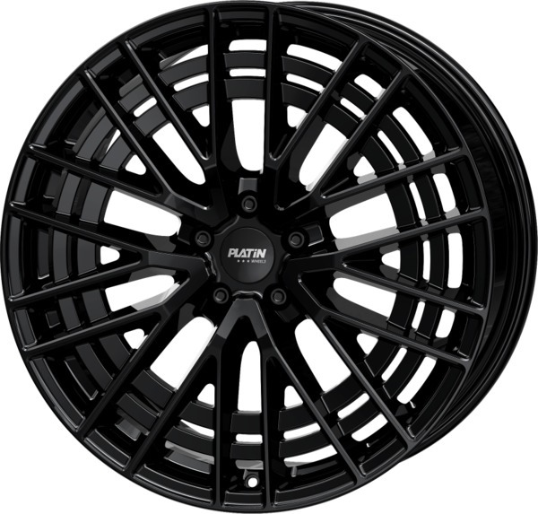 PLATIN P127 8x19 5x114,3 ET53,5 CB67,1 BLACK GLOSSY – alu felga