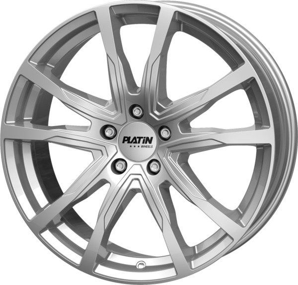 PLATIN P124 8x18 5x112 ET40 CB66,6 GLOSSY SILVER – alu felga