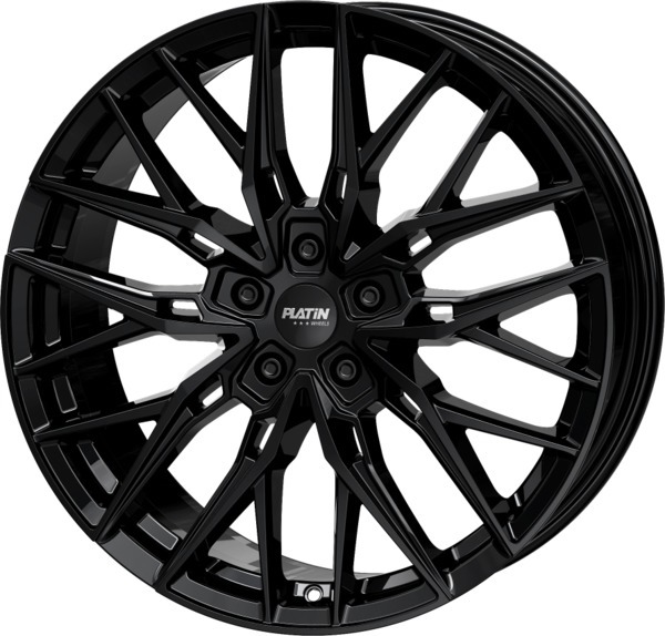 PLATIN P125 9,5x20 5x112 ET51 CB66,6 BLACK GLOSSY – alu felga