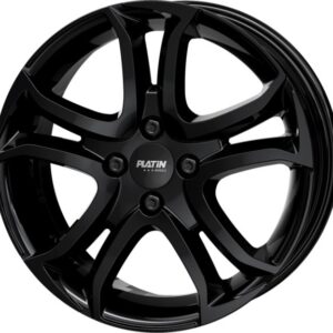 PLATIN P126 5,5×15 4×100 ET41 CB54,1 BLACK GLOSSY – alu felga