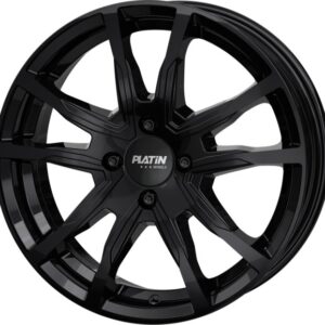 PLATIN P124 6,5×17 4×108 ET28 CB65,1 BLACK GLOSSY – alu felga