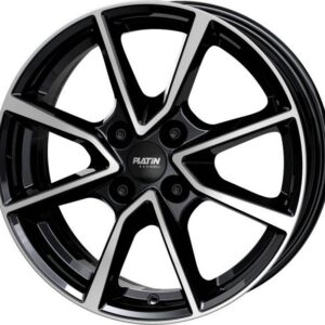 PLATIN P95 6,5×16 4×108 ET32 CB65,1 D-SCHWARZ FR.POL – alu felga