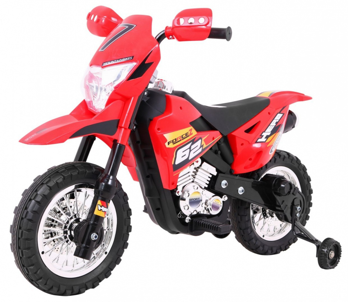 Bike cross red