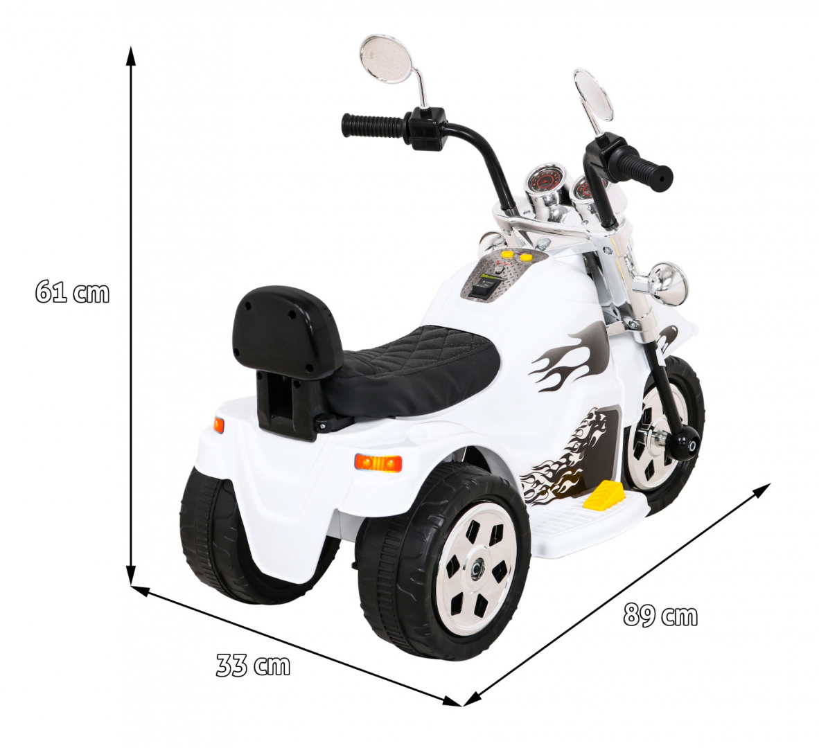 Motor Hot Chopper White