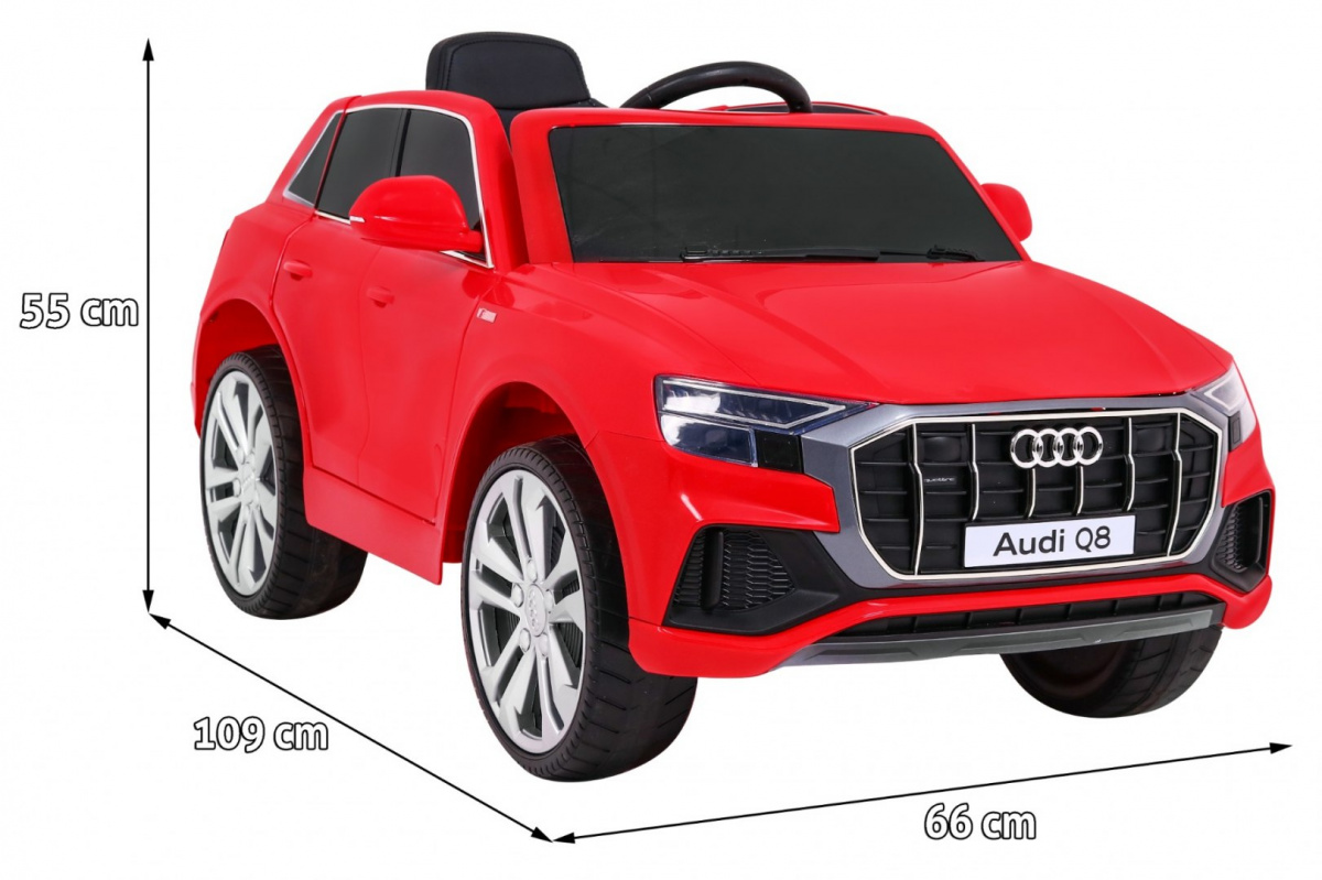 Vehicle Audi Q8 LIFT Red