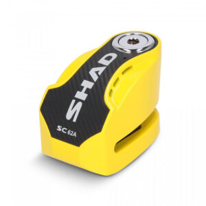 Disc lock with alarm SHAD SC62A yellow pin 10mm