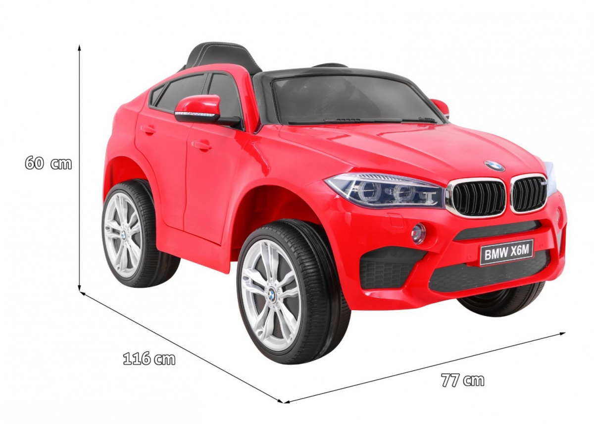 Vehicle BMW X6M Red